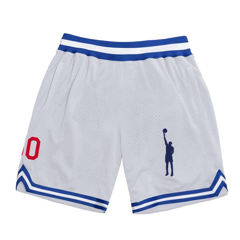 Basketball Layup Ball Silhouette Classic Basketball Shorts 