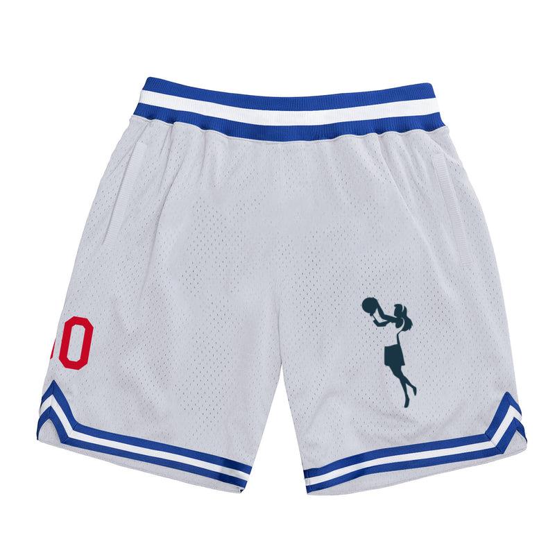 Basketball Player Female Hair Ball Player Shorts Accessory T Shirt Detailed Silhouette Classic Basketball Shorts 