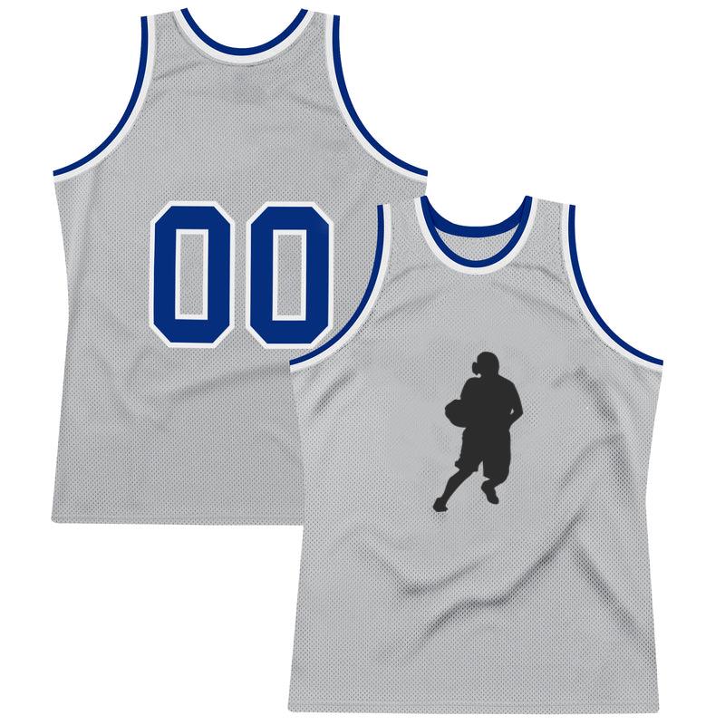 Basketball Player Female Player Ball Posture Silhouette Classic Basketball Jersey 
