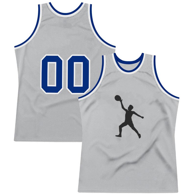 Basketball Player Player Ball Hand Leg Silhouette Classic Basketball Jersey 