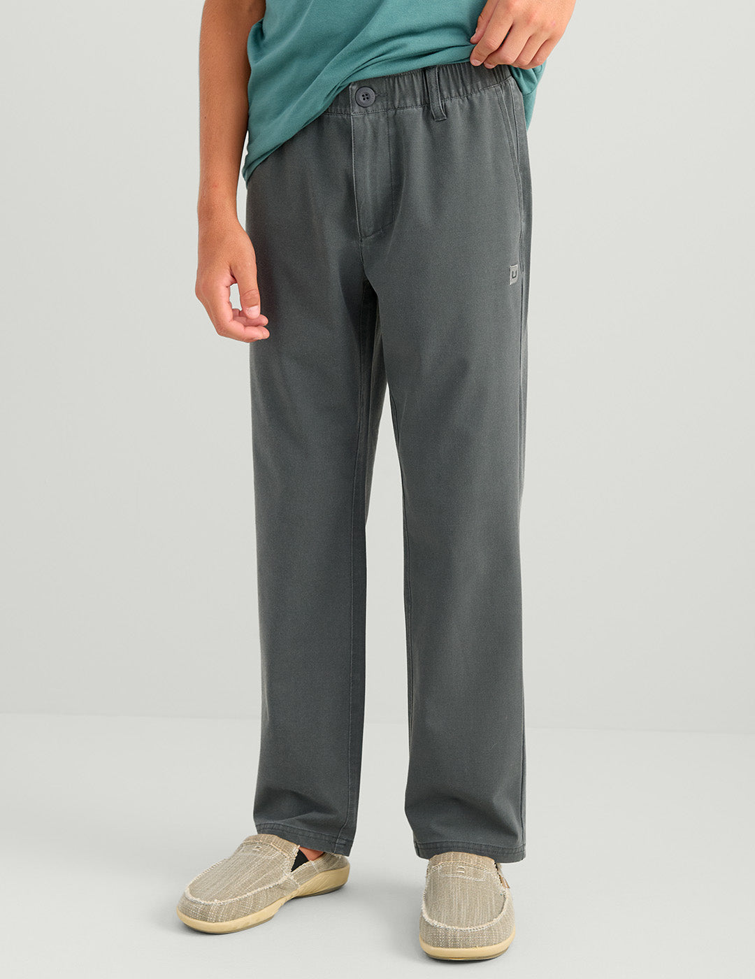 Kids Elastic Waist Camp Pants Volcanic Ash