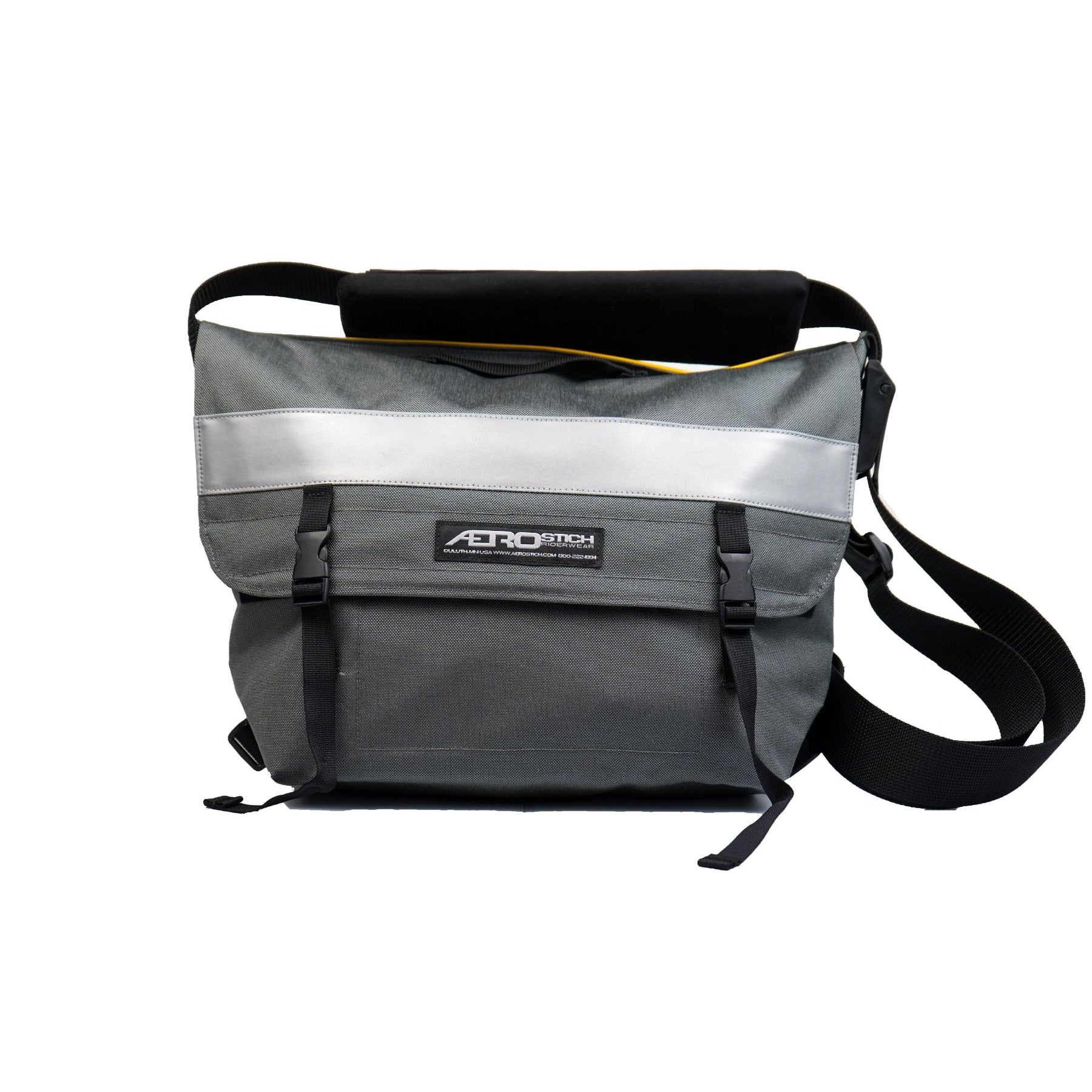 Versatile Motorcycle Dispatch Bag - Waterproof Nylon Material
