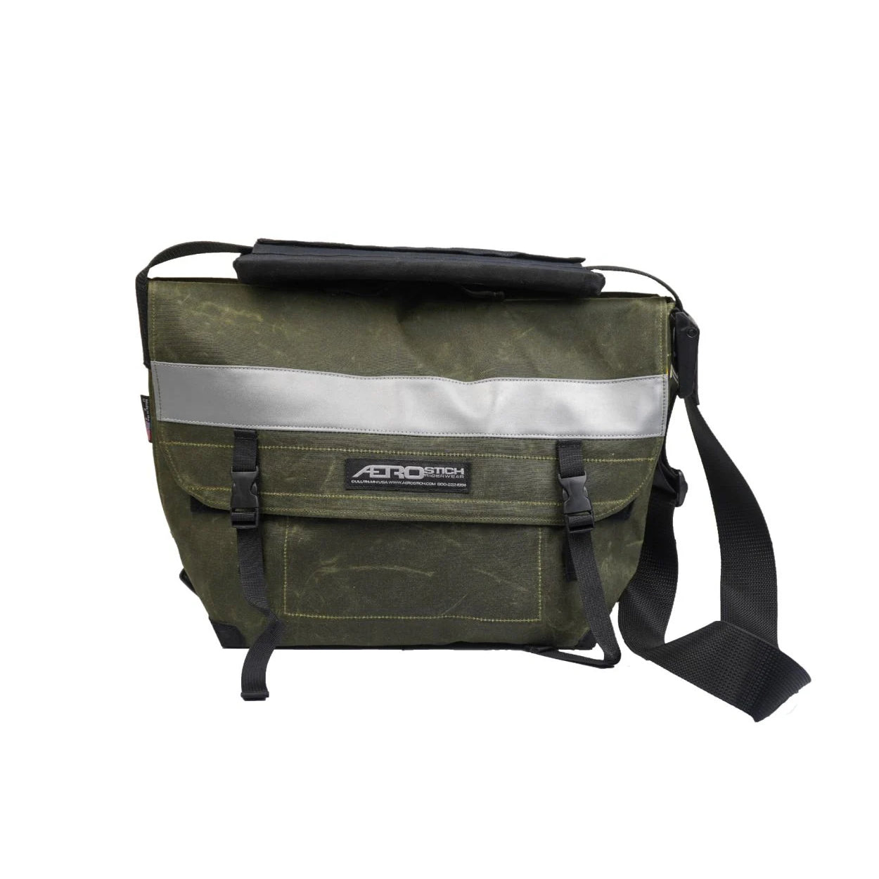 Waxed Cotton Messenger Dispatch Bag - Durable & Functional