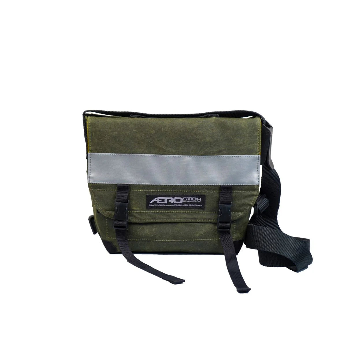 Waterproof Waxed Cotton Messenger Bag