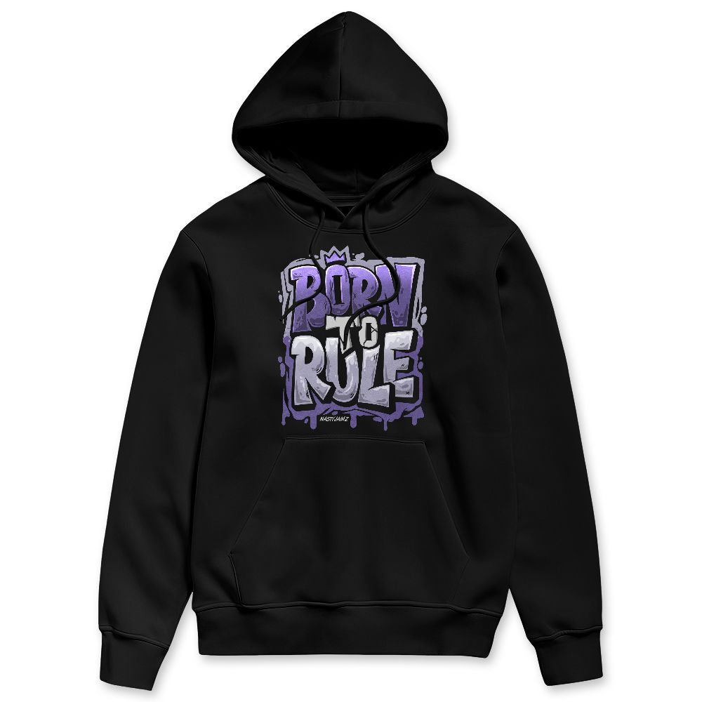 Dunk Low Plum Purple Red NastyJamz Hoodie Match Born To Rule