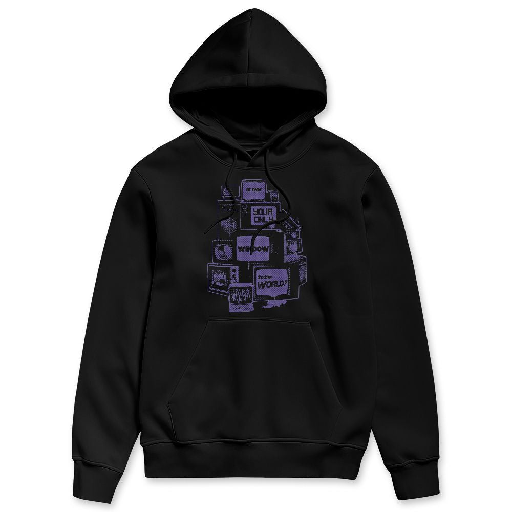 Dunk Low Plum Purple Red NastyJamz Hoodie Match Television