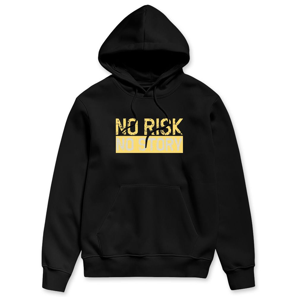 PT Metallic Gold White 12s NastyJamz Hoodie Match No Risk No Story