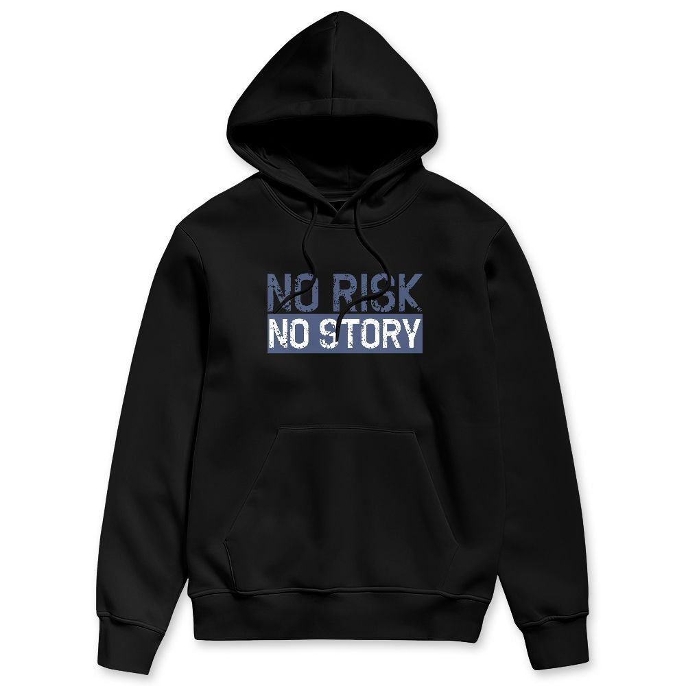 Low Diffused Blue 11s NastyJamz Hoodie Match No Risk No Story
