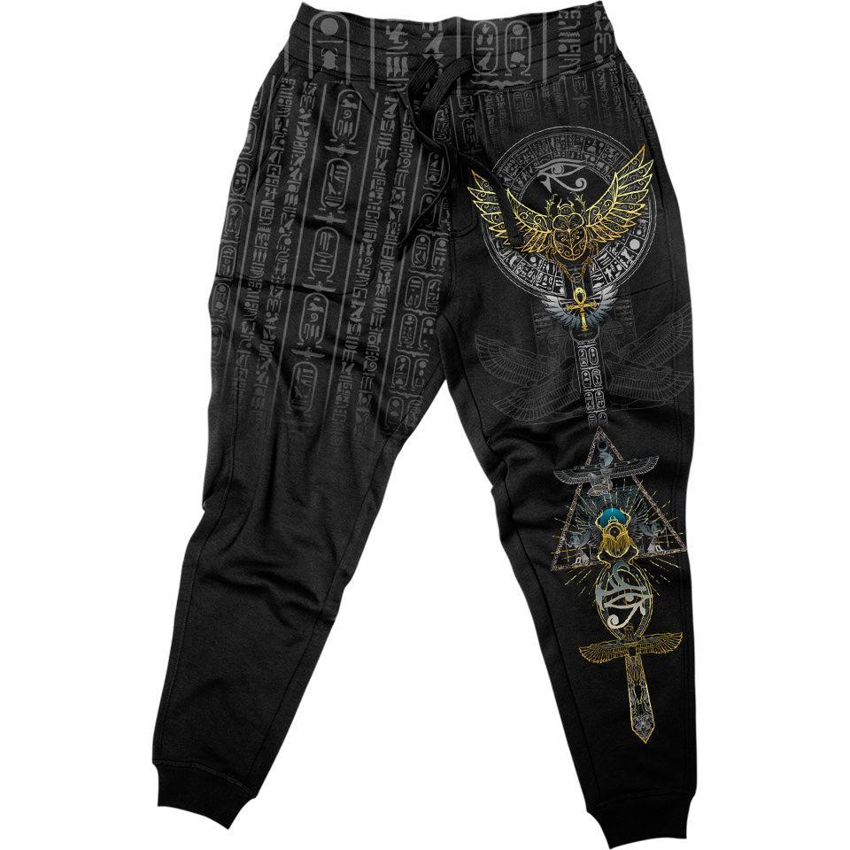 Sammy Corner - Egyptian Scarab Joggers