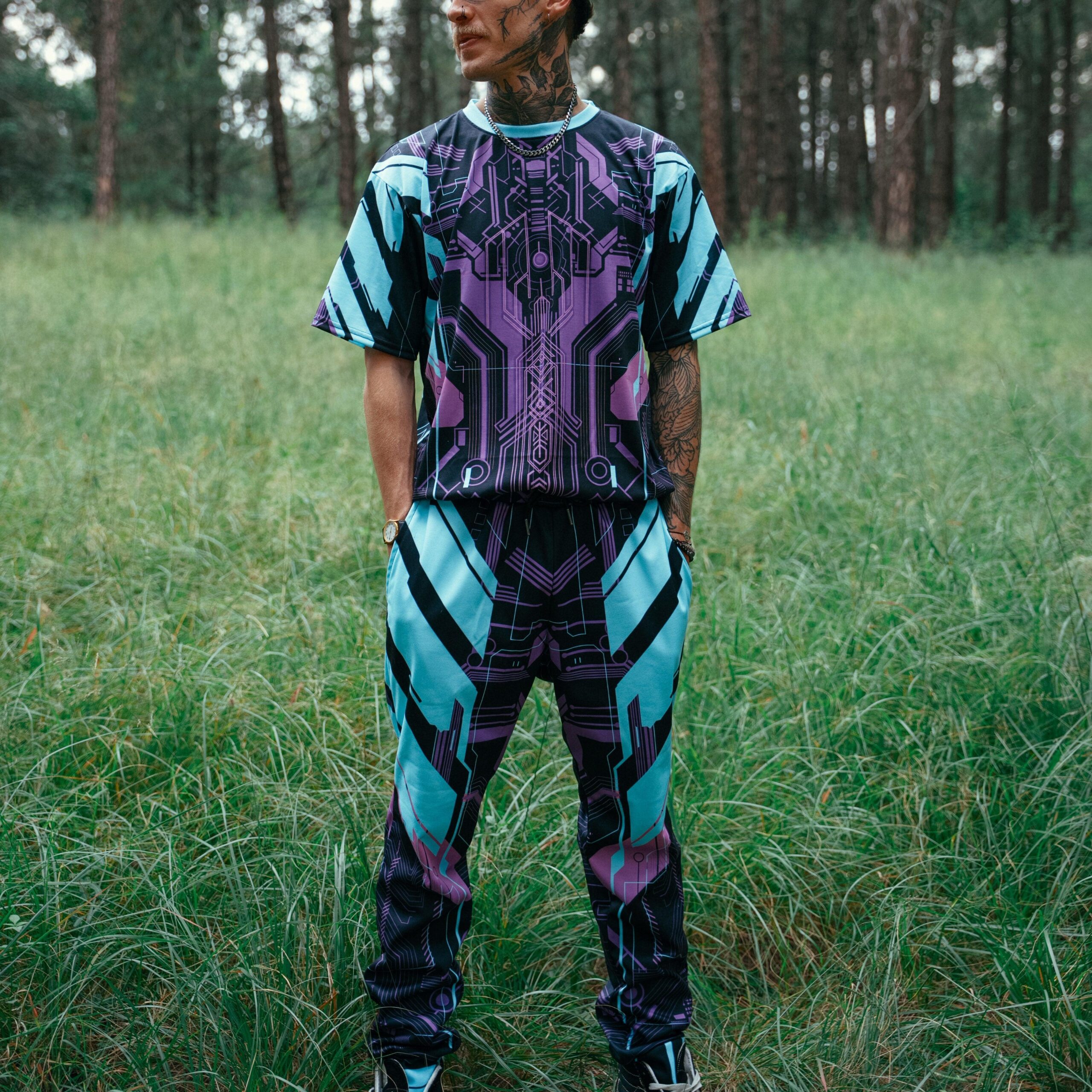 Sammy Corner - Ultraviolet Joggers