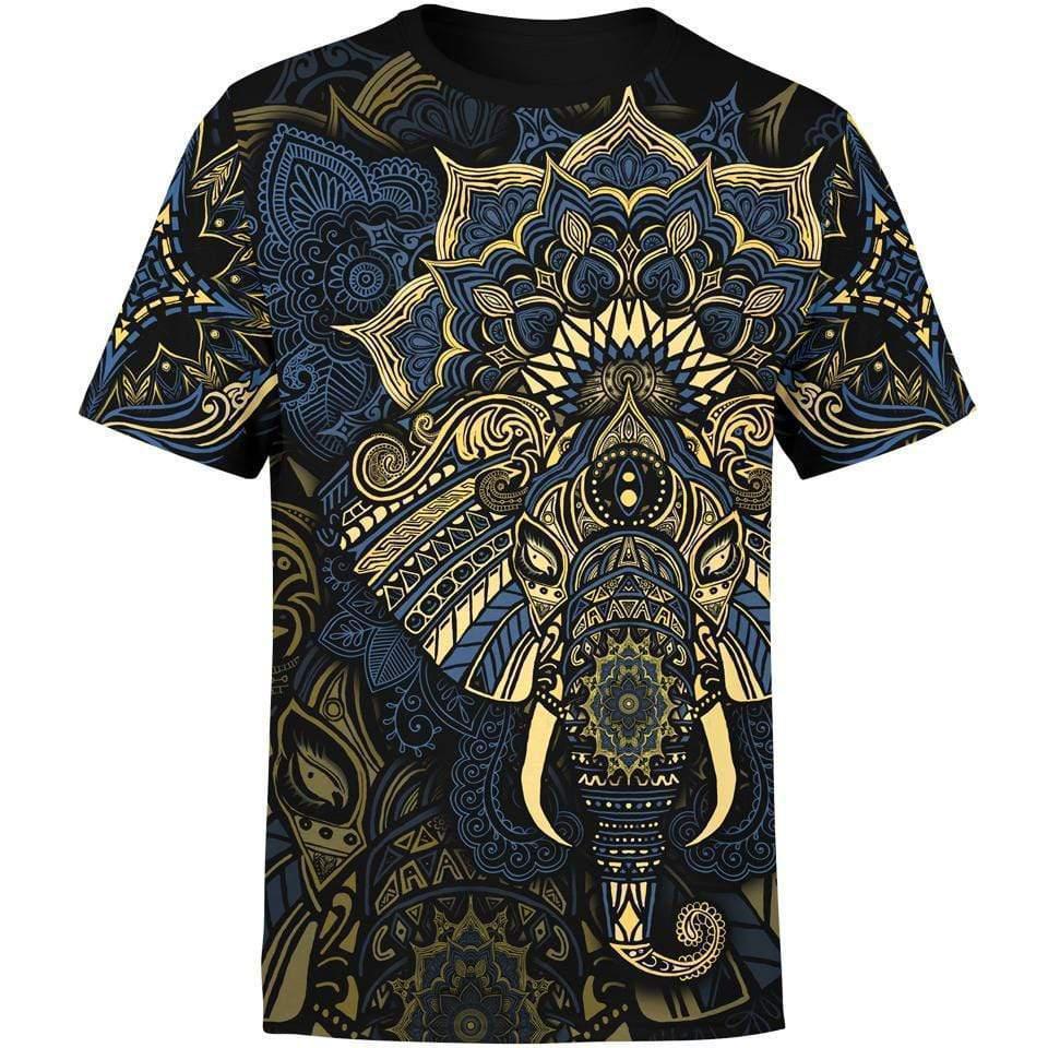 SammyCorner - Elephant Mandala T-Shirt