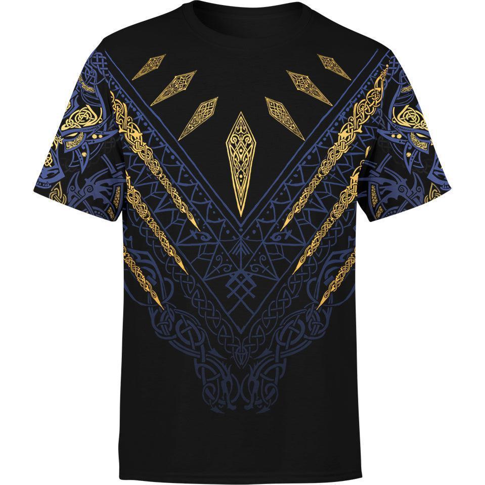 SammyCorner - Fenrir's Wrath T-Shirt - Blue Edition