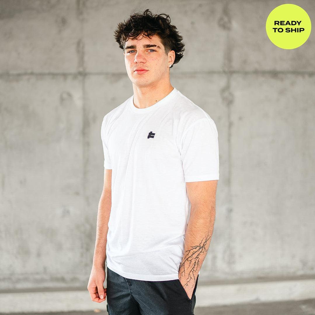 SammyCorner - Lunafide Solids - White T-Shirt