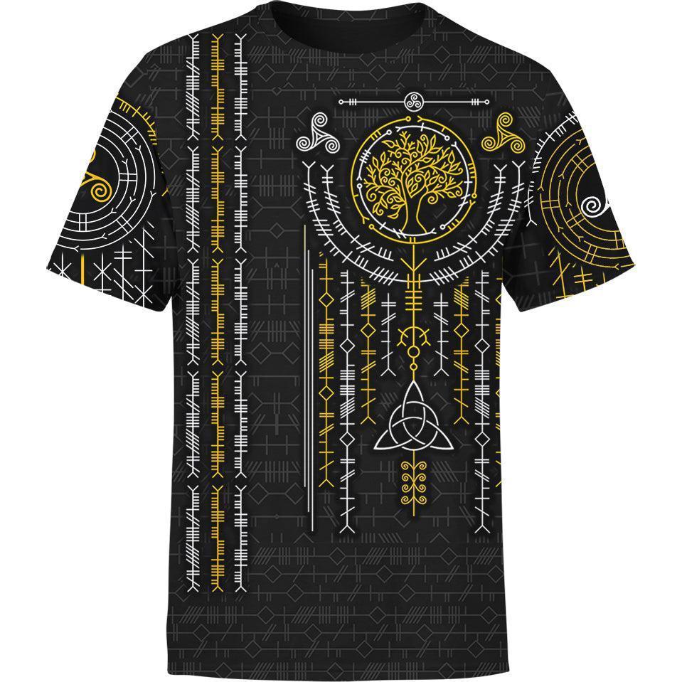 SammyCorner - Ogham T-Shirt - Black Edition