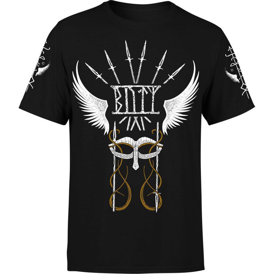 SammyCorner - Runes of Valkyrie T-Shirt