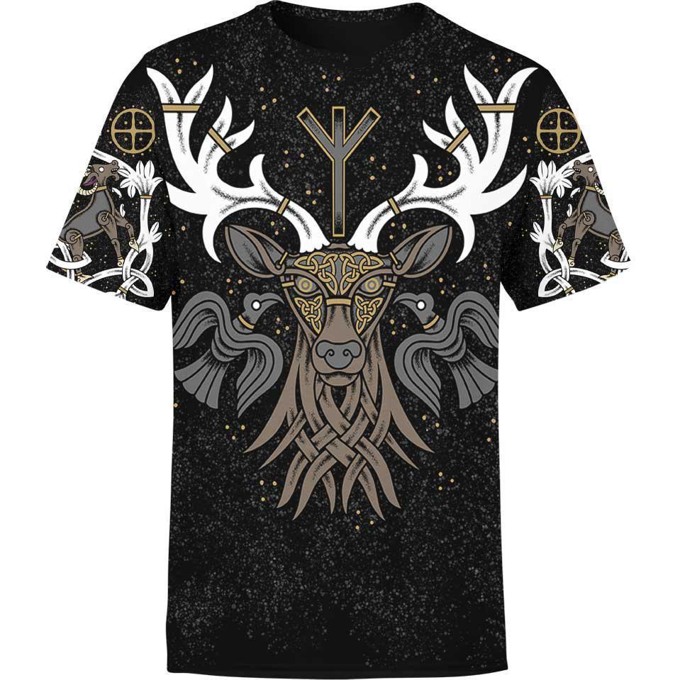 SammyCorner - Stag of Vahalla T-Shirt