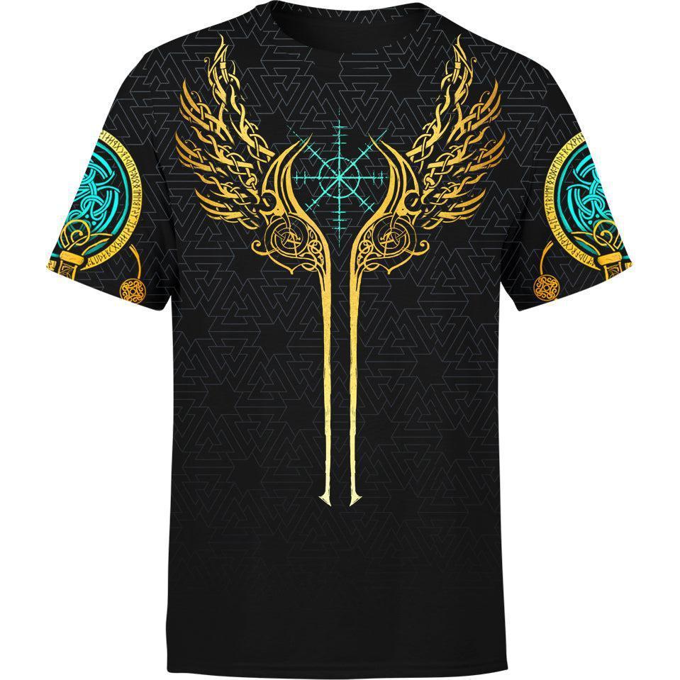 SammyCorner - Valkyries of Valhalla T-Shirt - Gold Edition