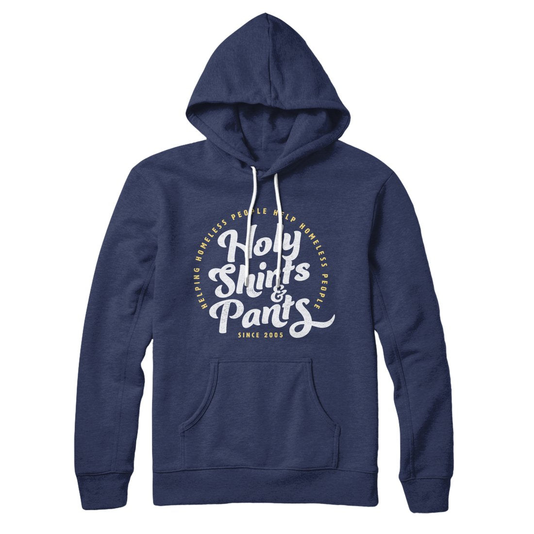 Holy Shirts and Pants Pullover Hoodie - Unisex Cotton Polyester Loose Fit