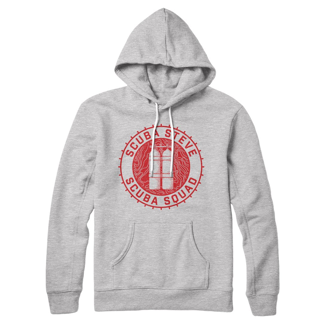 Scuba Steve Scuba Squad Unisex Pullover Hoodie - Cotton Polyester Loose Fit